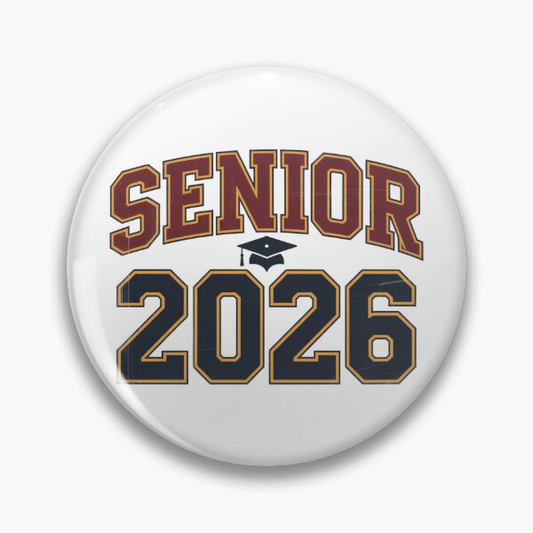 Item preview, Senior 2026 Graduation Collegiate Sport Retro Design designed and sold by Okada's t-shirts & accessories.