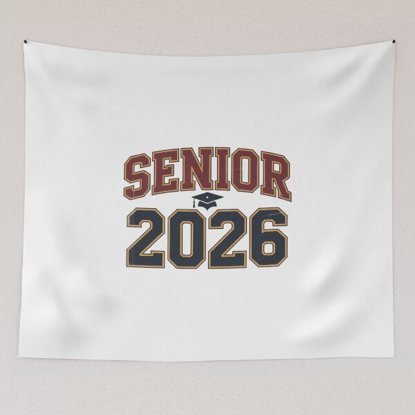 Item preview, Senior 2026 Graduation Collegiate Sport Retro Design designed and sold by Okada's t-shirts & accessories.