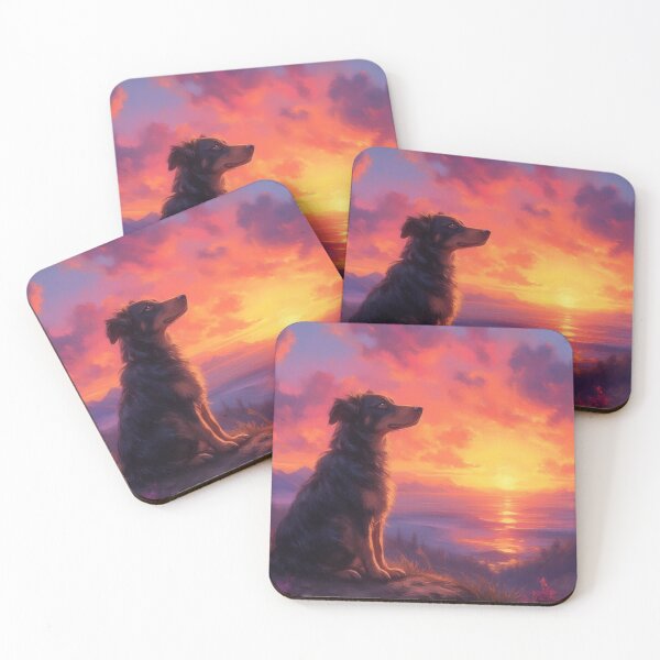 Item preview, beautiful dog at sunset designed and sold by JonelleTshirts.