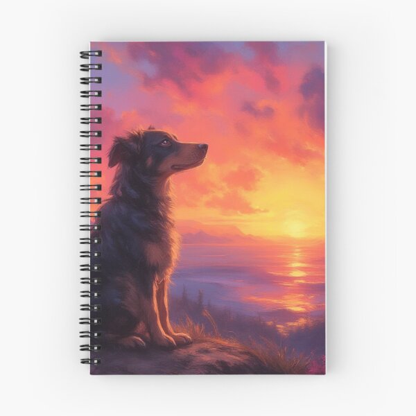 Item preview, beautiful dog at sunset designed and sold by JonelleTshirts.
