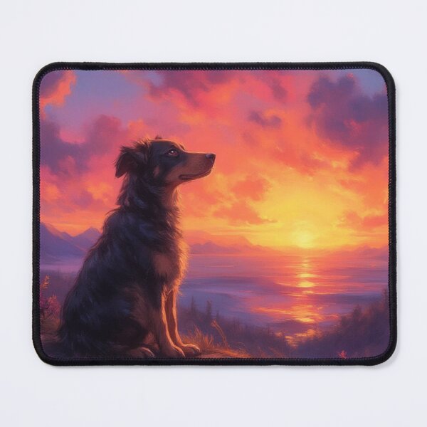 Item preview, beautiful dog at sunset designed and sold by JonelleTshirts.