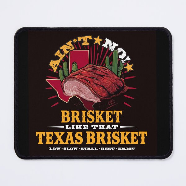Item preview, Ver. 2: Ain't no brisket like Texas brisket - carnivore not vegan meat eater beef USA cactus flavor BBQ designed and sold by markmm9.