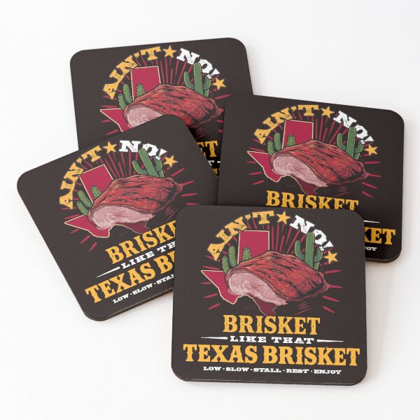 Item preview, Ver. 2: Ain't no brisket like Texas brisket - carnivore not vegan meat eater beef USA cactus flavor BBQ designed and sold by markmm9.