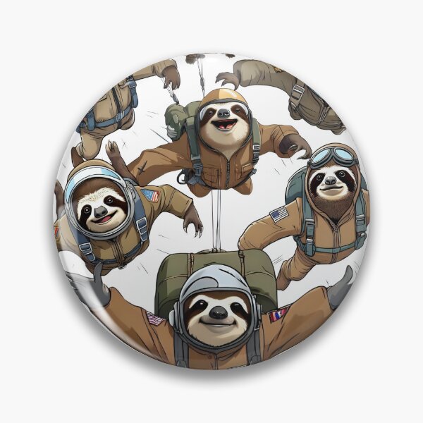 Item preview, Sloth Squadron designed and sold by Slum-Alley.