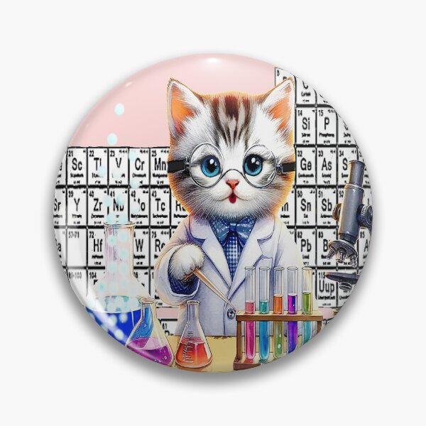 Item preview, Meowster of Molecular Mischief designed and sold by rmoneeshop.