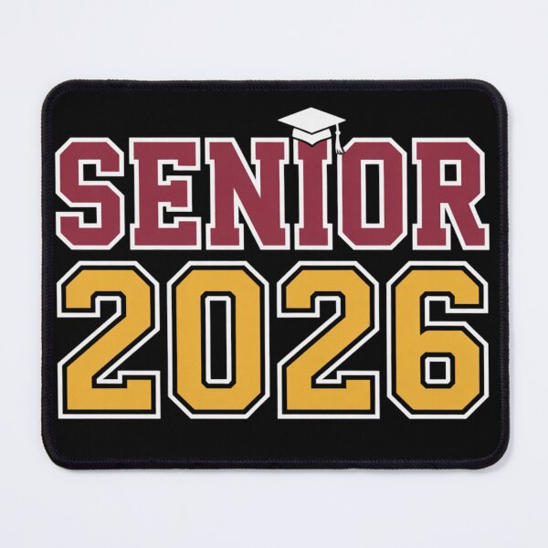 Item preview, Senior 2026 Graduation Collegiate Sport Retro Design designed and sold by Okada's t-shirts & accessories.