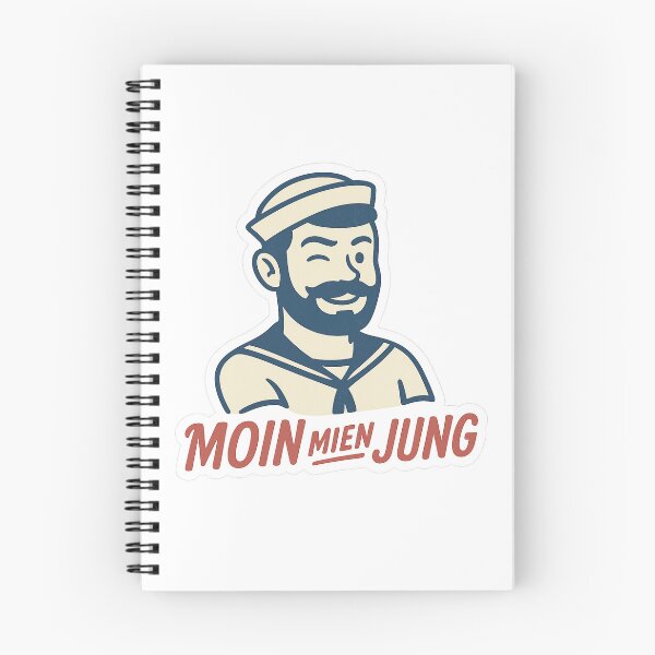 Item preview, Moin mien Jung – Cheeky retro sailor in vintage style designed and sold by Fies-und-Fein.