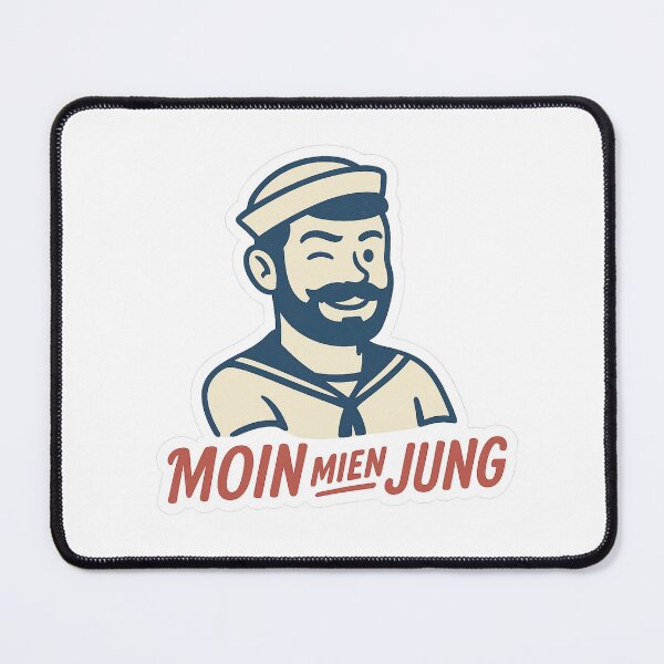Item preview, Moin mien Jung – Cheeky retro sailor in vintage style designed and sold by Fies-und-Fein.
