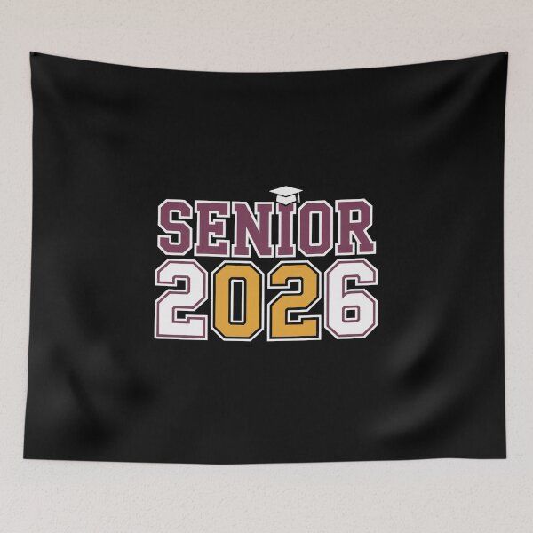 Item preview, Senior 2026 Graduation Collegiate Sport Retro Design designed and sold by Okada's t-shirts & accessories.