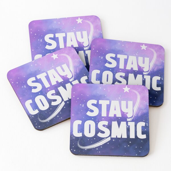 Item preview, Galaxy Motivational Poster: STAY COSMIC ⭐️ designed and sold by Asha-Art.