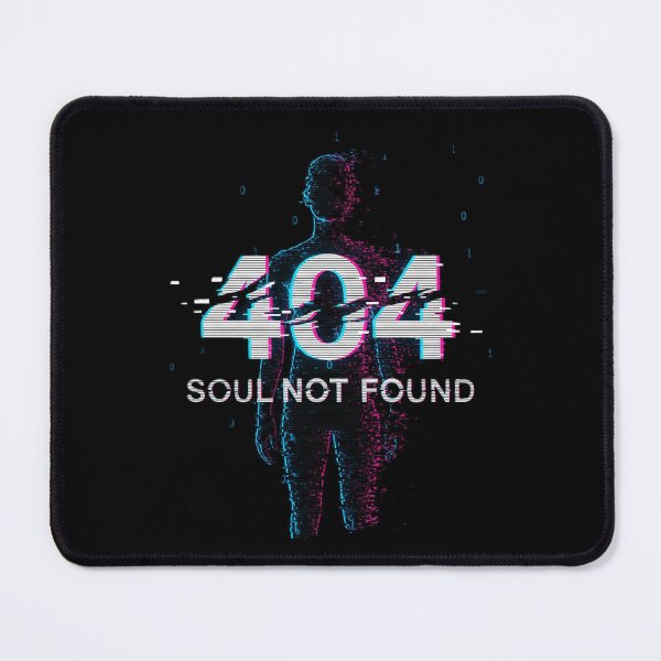 Item preview, 404 Soul Not Found - Glitched Identity Art designed and sold by DMNindustries.