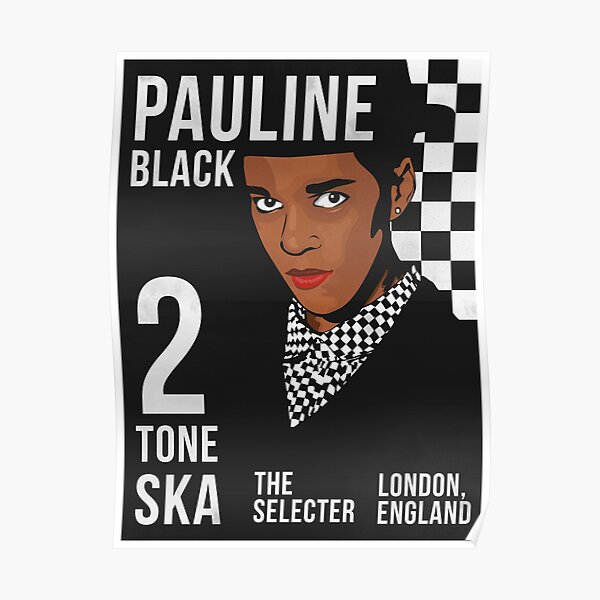 Women of Punk - Pauline Black Poster
