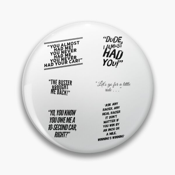 Item preview, Fast Notable Funny Quotes Dom and Brian Had You Pack designed and sold by myzpooh.