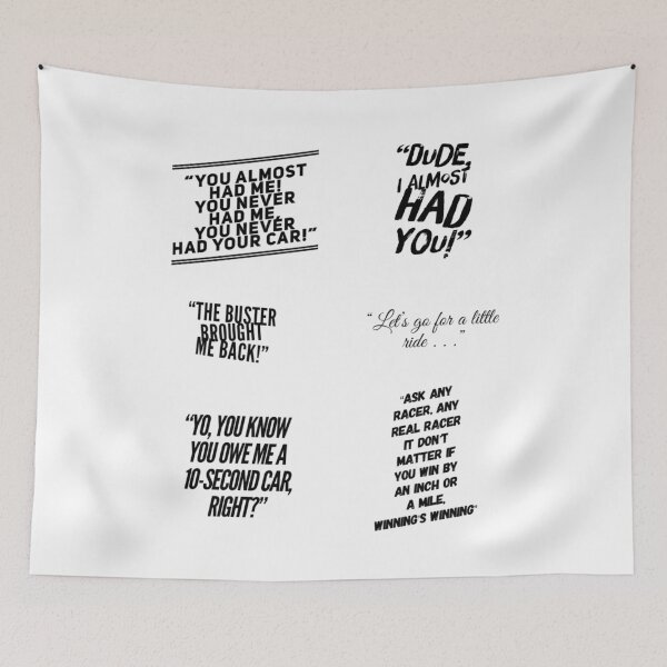 Item preview, Fast Notable Funny Quotes Dom and Brian Had You Pack designed and sold by myzpooh.