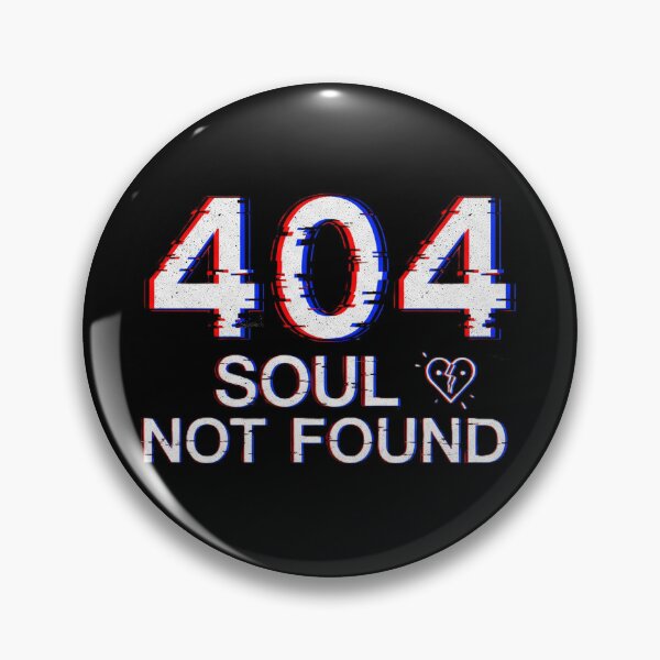 Item preview, 404 Soul Not Found - Cyberpunk Heartbreak Product designed and sold by DMNindustries.