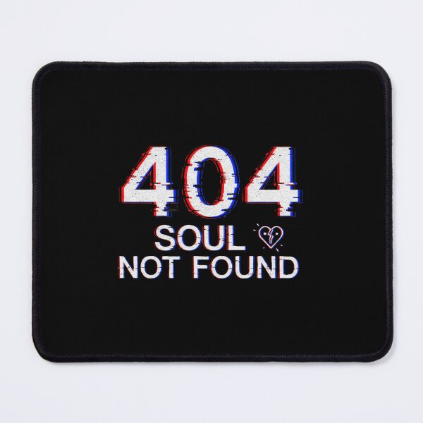 Item preview, 404 Soul Not Found - Cyberpunk Heartbreak Product designed and sold by DMNindustries.