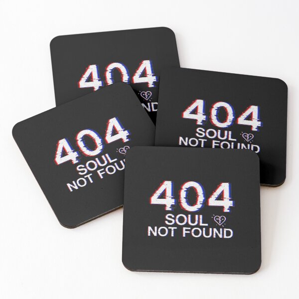 Item preview, 404 Soul Not Found - Cyberpunk Heartbreak Product designed and sold by DMNindustries.