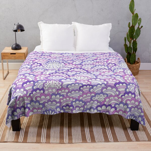 Item preview, Viara-Monochrome Powder Lilac Tonal designed and sold by Fabricatemyart.