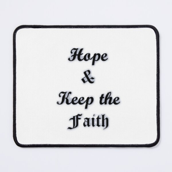 Item preview, Hope & Keep the Faith - Classic Script designed and sold by boxenbrain.