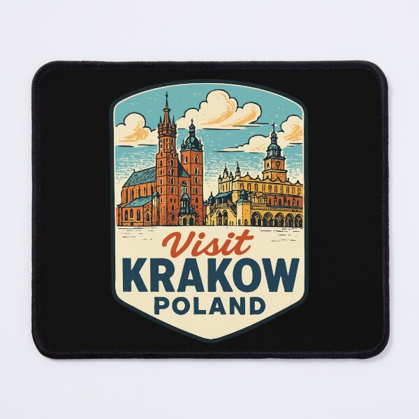 Item preview, Visit Krakow Poland designed and sold by TomFrontierArt.