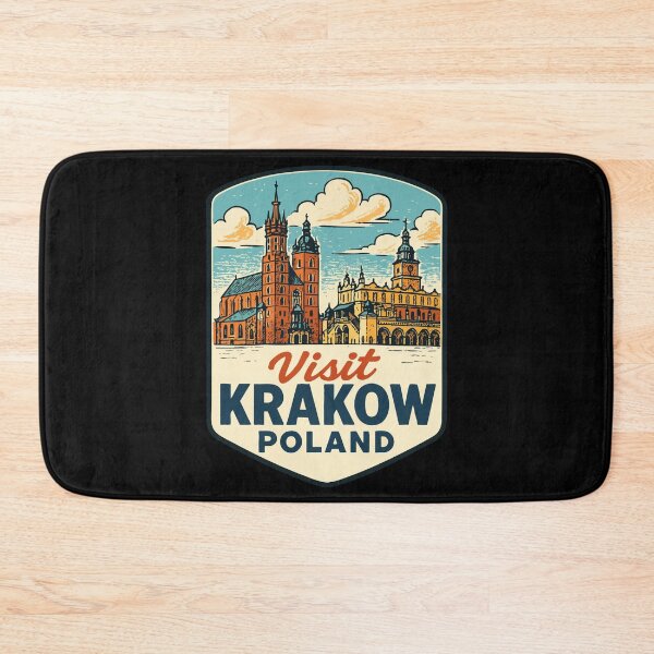 Item preview, Visit Krakow Poland designed and sold by TomFrontierArt.