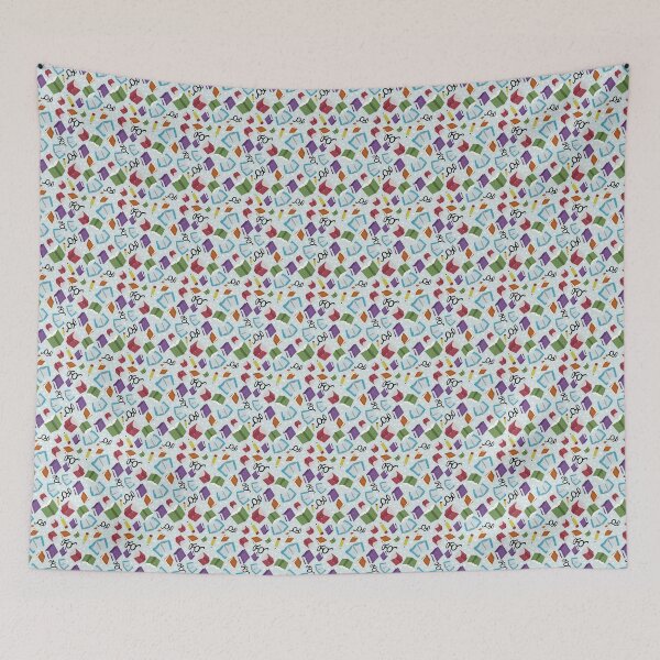 Item preview, Bookworm and Writers Pattern designed and sold by DayDesigns2025.