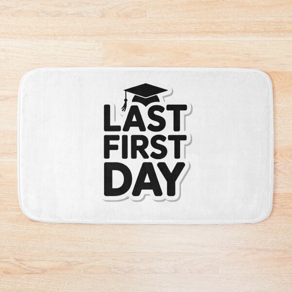 Item preview, Last First Day Minimalist Senior Year Class of 2026 designed and sold by Okada's t-shirts & accessories.