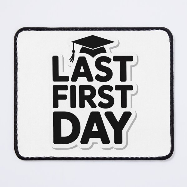 Item preview, Last First Day Minimalist Senior Year Class of 2026 designed and sold by Okada's t-shirts & accessories.