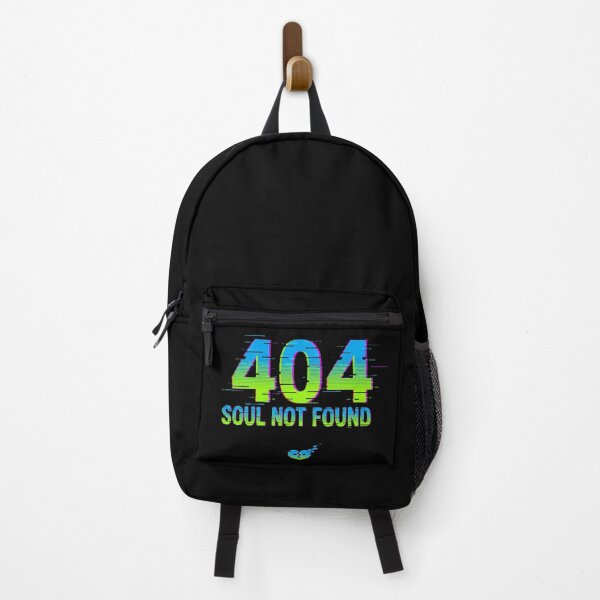 Item preview, 404 Soul Not Found - Cyberpunk Error Design with Broken Heart designed and sold by DMNindustries.