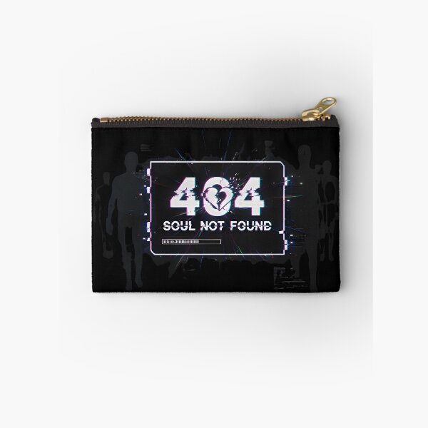 Item preview, 404 Soul Not Found - Cyberpunk Error Design designed and sold by DMNindustries.