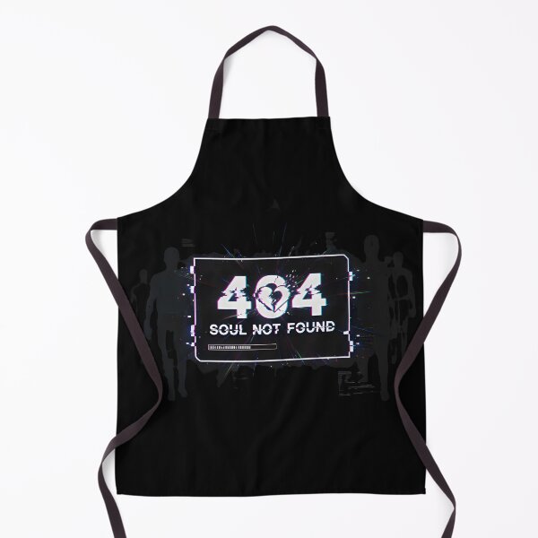Item preview, 404 Soul Not Found - Cyberpunk Error Design designed and sold by DMNindustries.