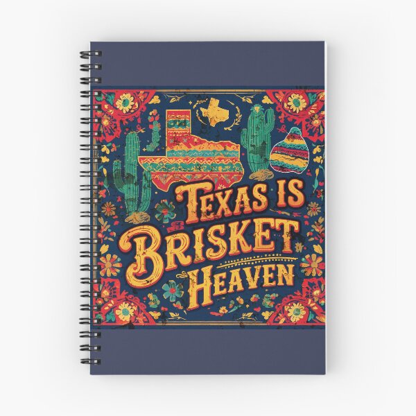 Item preview, Ver. 3: (distressed artwork)-Texas is Brisket Heaven - carnivore not vegan meat eater beef USA cactus flavor BBQ designed and sold by markmm9.
