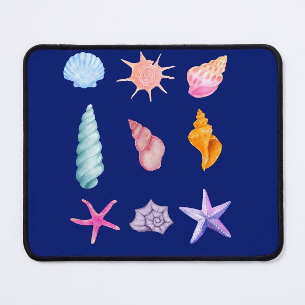 Item preview, Watercolor Seashells and Starfish Collection designed and sold by MiraDesignCo.