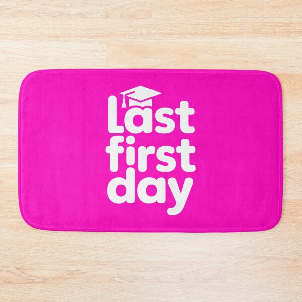Item preview, Last First Day Minimalist Senior Year Class of 2026 designed and sold by Okada's t-shirts & accessories.