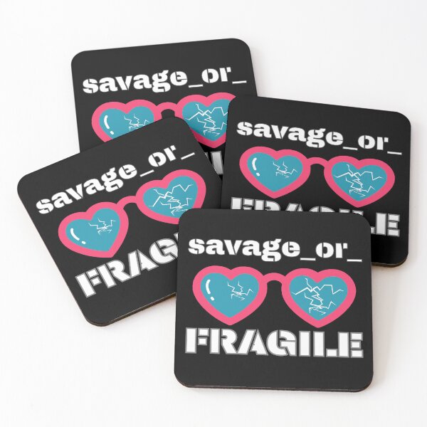 Item preview, Savage Or Fragile Funny Gifts For Glasses Lovers designed and sold by savageOR.