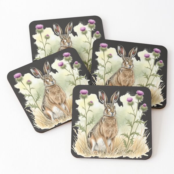 Item preview, Watercolor Wild Rabbit | Digital Illustration Rabbit PNG Transparent | Forest Animal, Decoration, Sublimation designed and sold by ATLANTICSHOOP.
