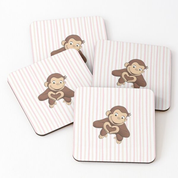 Item preview, Curious George Making Heart With Hands designed and sold by Shars-creations.