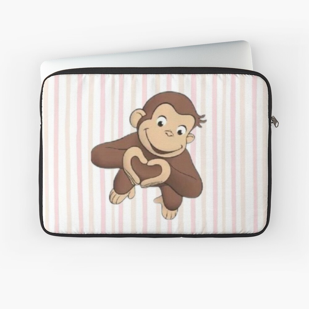 Curious George Making Heart With Hands iPhone Case