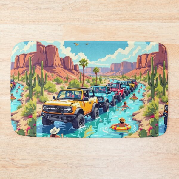 Item preview, Broncos on the River designed and sold by Craftonmegan.