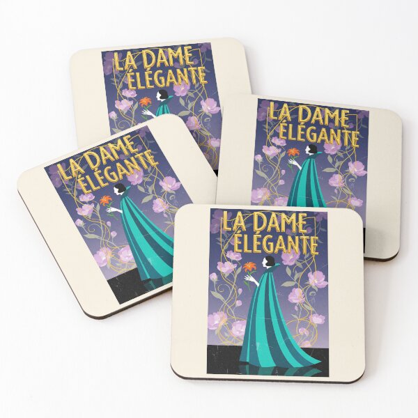 Item preview, After Erté - LA DAME ÉLÉGANTE (The Elegant Lady) designed and sold by elektronen.