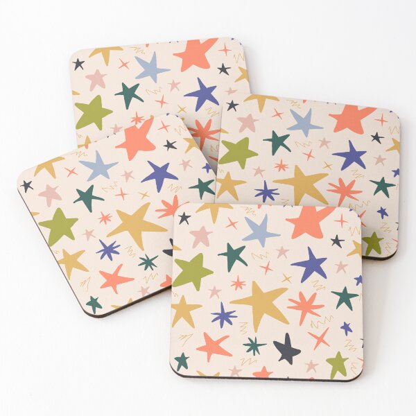Item preview, Beige whimsical hand drawn Christmas pattern designed and sold by Dustick.