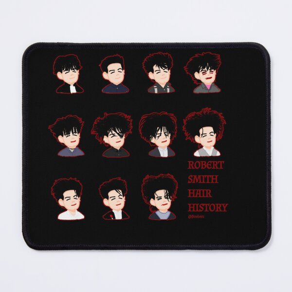 Item preview, Robert Smith Hair History The Cure (NO DATES) designed and sold by freeberz.