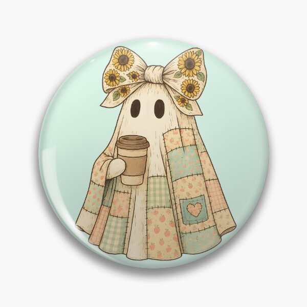 Item preview, Cottagecore Coffee Ghost designed and sold by Dragon Space.