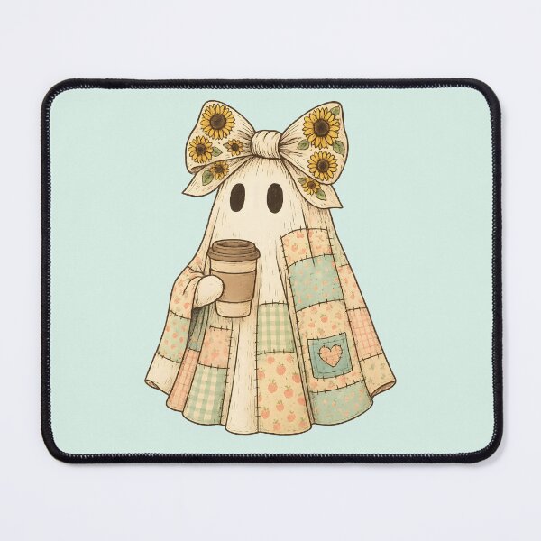 Item preview, Cottagecore Coffee Ghost designed and sold by Dragon Space.