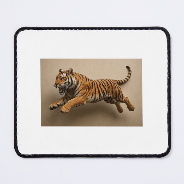 Item preview, Airborne Tiger – Realistic 3D Wildlife Wall Art designed and sold by KRTMuseworks.