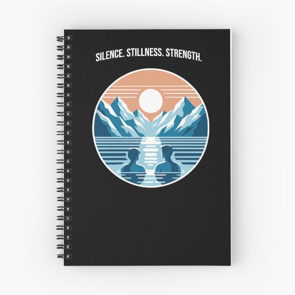 Item preview, Ice bathing in the mountains sunrise wellness inner strength athletes designed and sold by Bouldershop.