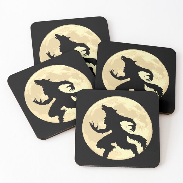 Artikelvorschau, werwolf, vollmond, werewolf, full moon entworfen und verkauft von toycruisers_merch-butze.