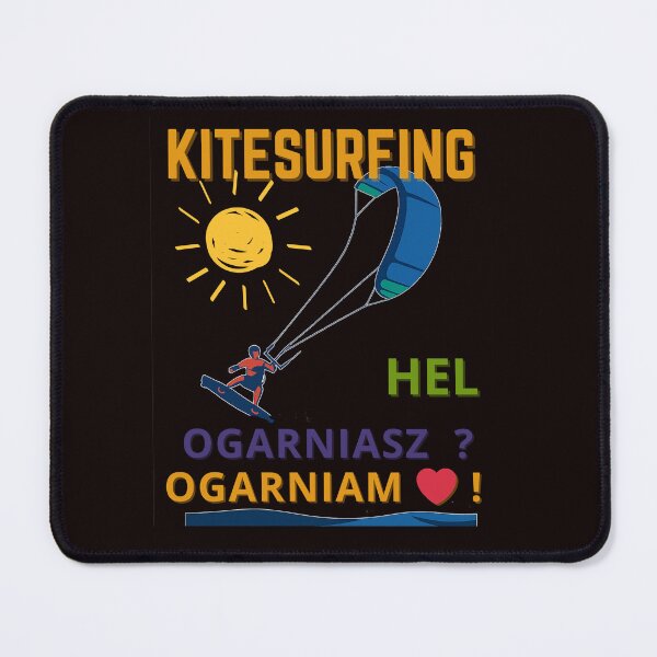 Item preview, Kitesurfing Hel Ogarniasz ? Ogarniam ! Funny Surf Lifestyle Tee designed and sold by MojNetSerwis WWK.