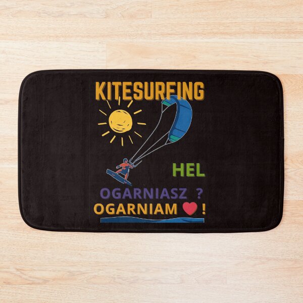 Item preview, Kitesurfing Hel  Ogarniasz ? Ogarniam ! Funny Surf Lifestyle Tee  designed and sold by MojNetSerwis WWK.