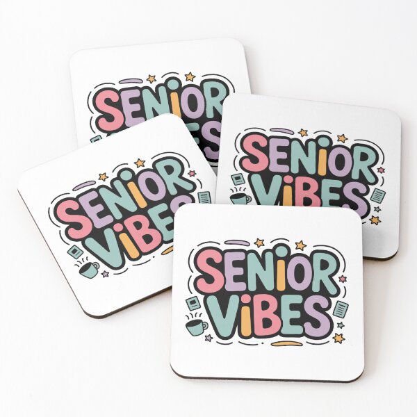 Item preview, Senior Vibes Cute Pastel Aesthetic Graduation 2026 designed and sold by Okada's t-shirts & accessories.